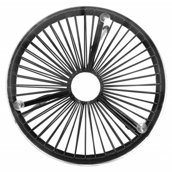 Set mobilier terasa / gradina, Acapulco, 2 fotolii si masa, metal si ratan artificial, negru