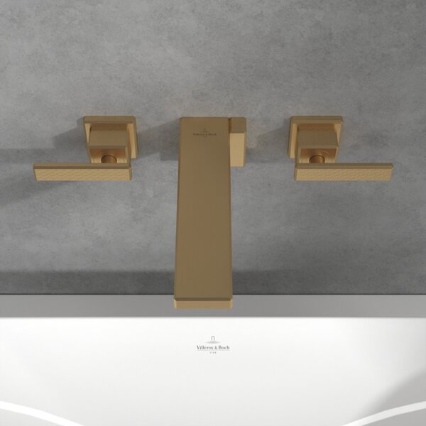 Villeroy & Boch Mettlach baterie lavoar ascuns auriu TVW12600400076
