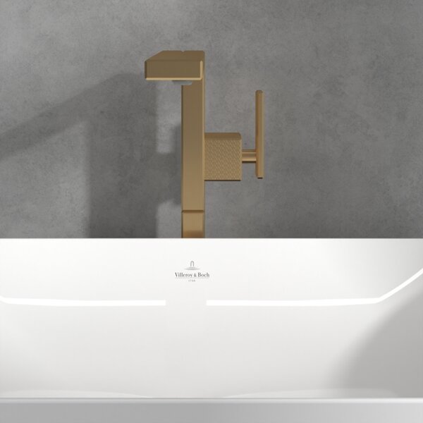 Villeroy & Boch Mettlach baterie lavoar stativ auriu TVW12600300076