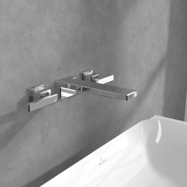 Villeroy & Boch Mettlach baterie lavoar ascuns crom TVW12600400061