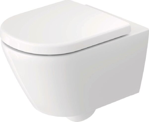 Duravit D-Code vas wc agăţat fără margine alb lucios 29030900212
