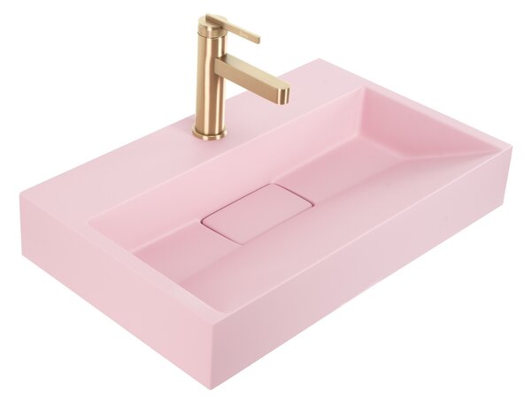 Lavoar pentru blat GOYA PINK 60CM + Cadru