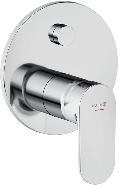 Kludi X1 baterie cadă-duș ascuns crom 327590575