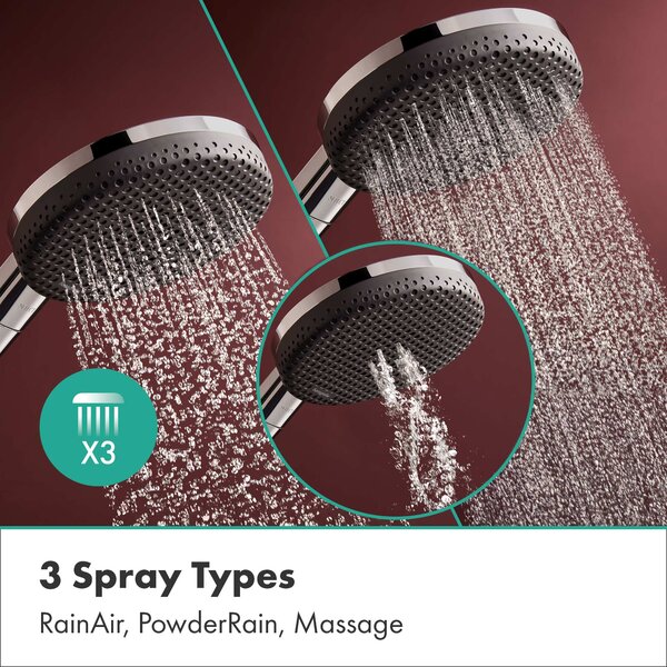 Hansgrohe Raindance Alive Select S set de duș perete crom 24600000