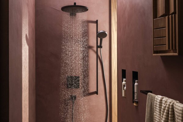 Hansgrohe Raindance Alive Select S set de duș perete negru 24601670