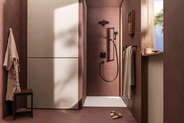 Hansgrohe Raindance Alive Select S set de duș perete negru 24601670