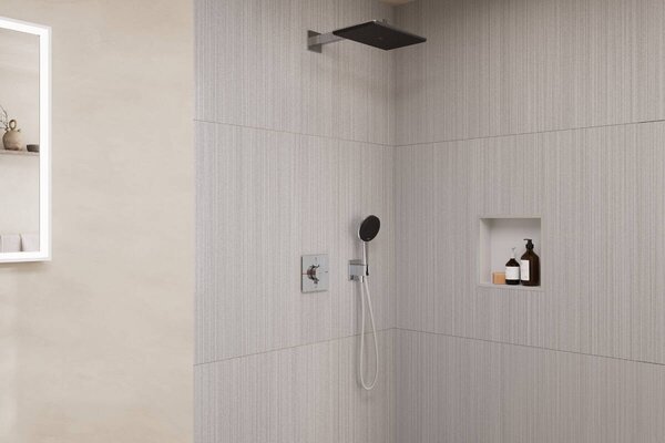 Hansgrohe Raindance Alive Q set de duș ascuns cu termostat cu duș de ploaie crom 24620000