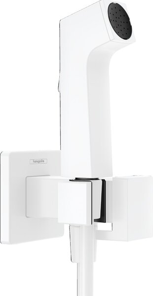 Hansgrohe Bidette baterie bideu cu set de duș ascuns alb 29233700
