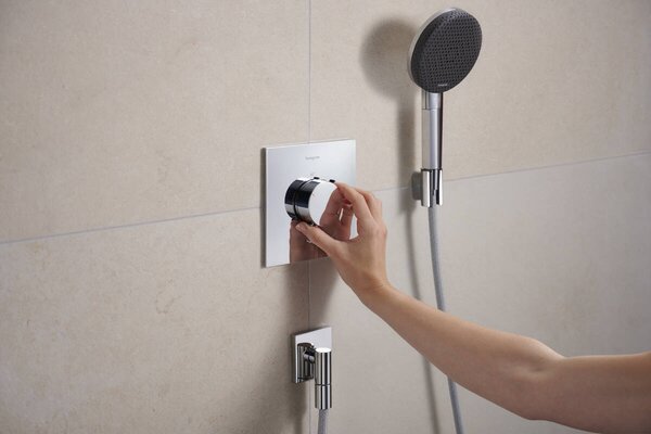 Hansgrohe Ecostat Comfort E baterie de duș ascuns cu termostat crom 33710000