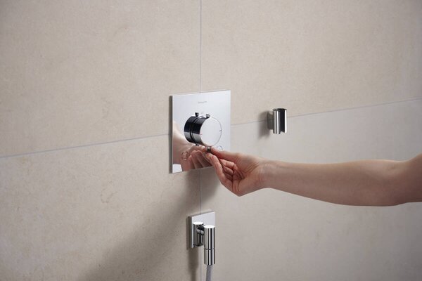 Hansgrohe Ecostat Comfort E baterie cadă-duș ascuns cu termostat crom 33711000