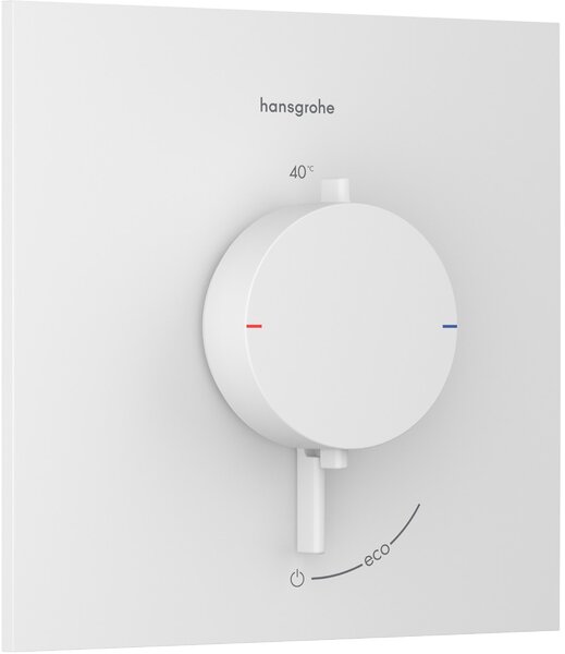Hansgrohe Ecostat Comfort E baterie de duș ascuns cu termostat alb 33710700