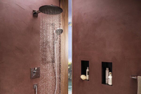 Hansgrohe Ecostat Comfort E baterie cadă-duș ascuns cu termostat crom 33711000