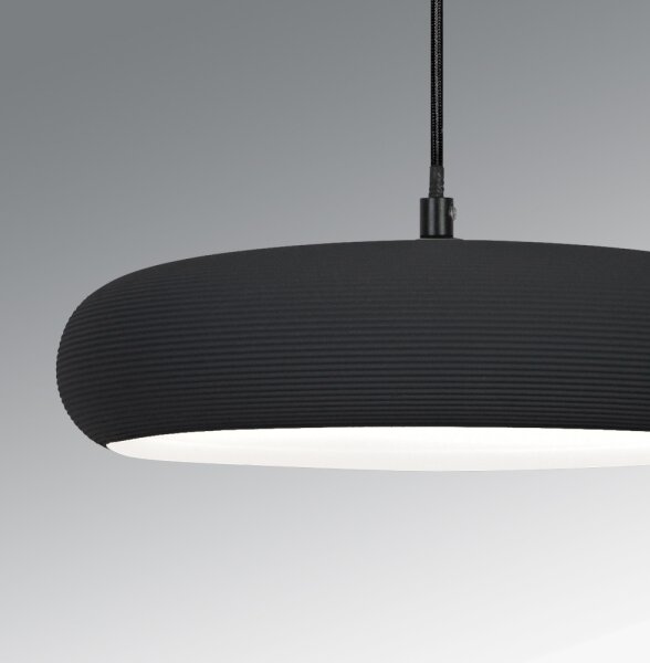 Lustră LED pe cablu LOGAN LED/11W/230V neagră