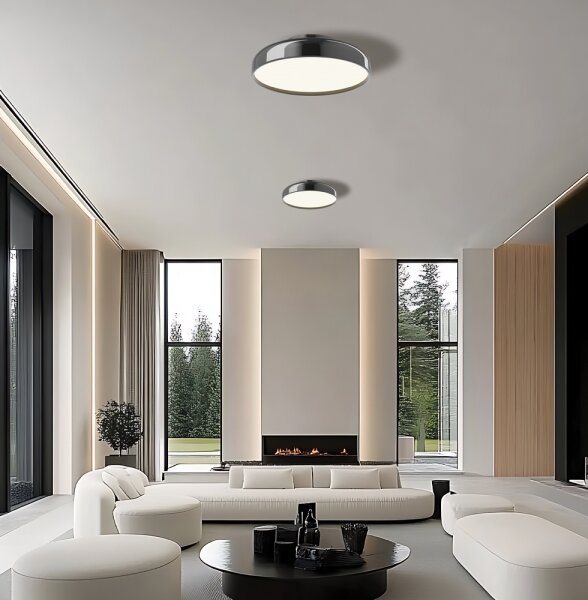 Plafonieră LED ALENSA LED/60W/230V neagră