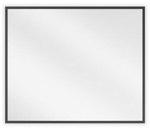 Mexen Loft, oglinda baie dreptunghiulara 60 x 50 cm, culoare rama negru mat, 9852-060-050-000-70