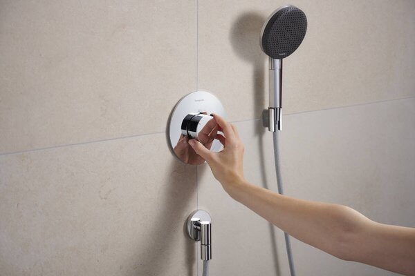 Hansgrohe Ecostat Comfort S baterie de duș ascuns cu termostat crom 33714000