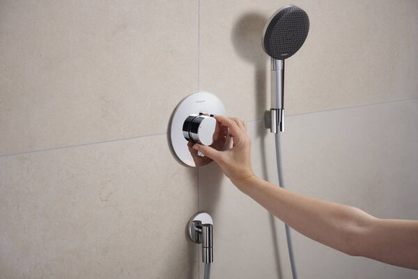 Hansgrohe Ecostat Comfort S baterie de duș ascuns cu termostat crom 33714000