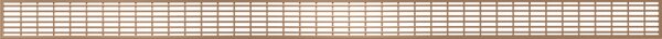 Capac de jgheab Mexen Flat M33 80 cm, cupru mat, 1C33080
