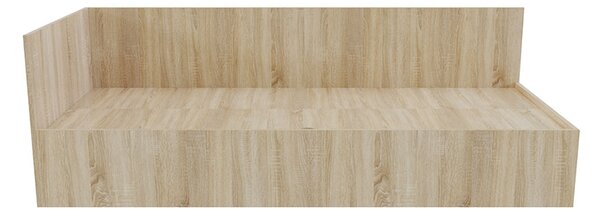 Pat de colt dreapta Mobiref, 200 X 90 X 65 cm, PAL Sonoma 18 mm