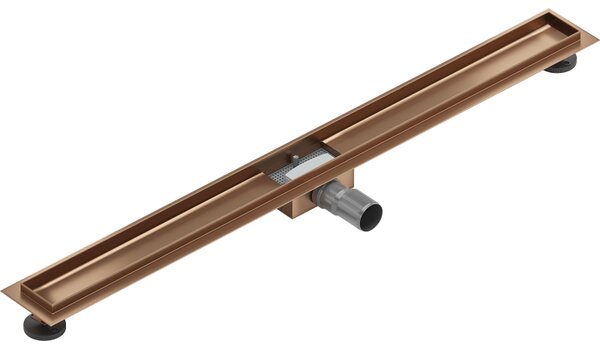 Mexen Flat carcasă pentru scurgere liniară 90 cm, cupru periat - 1C15090