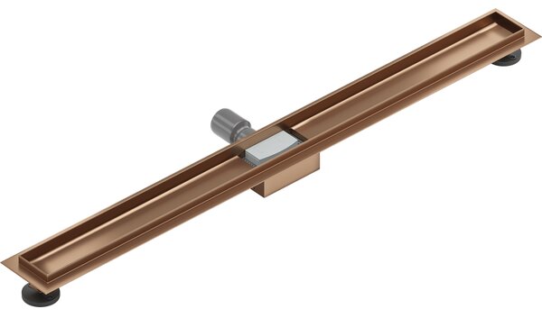 Mexen Flat carcasă pentru scurgere liniară 90 cm, cupru periat - 1C15090