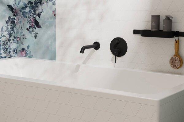 Hansgrohe Zesis S baterie cadă-duș ascuns negru 74416670