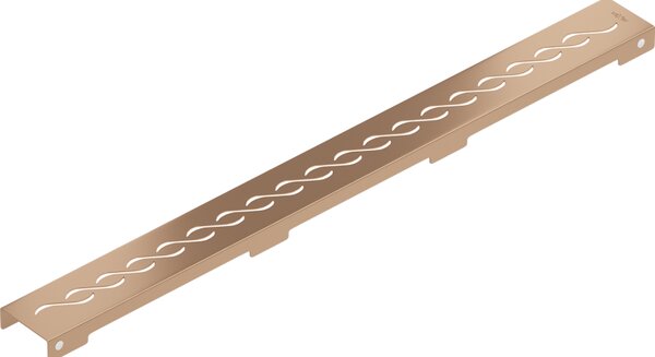 Mexen Flat M18 mască de scurgere liniară 50 cm, cupru periat - 1C23050
