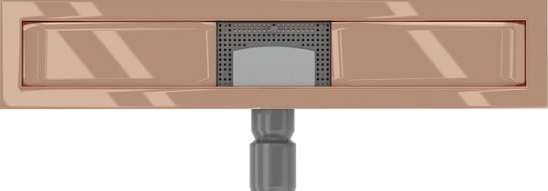 Mexen Flat corp pentru scurgerea liniară de 50 cm, aur roz - 1615050