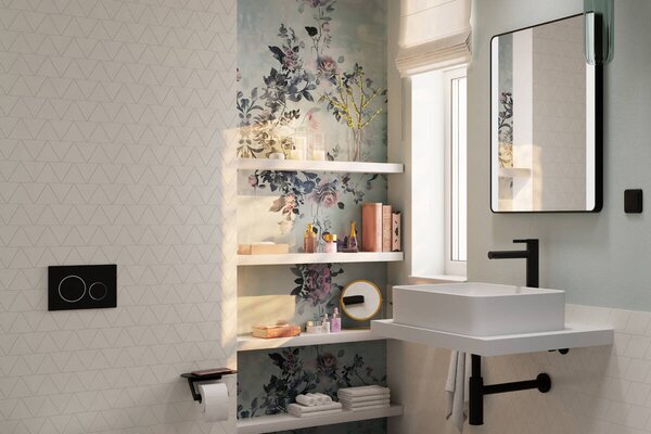 Hansgrohe Zesis S baterie lavoar stativ negru 74730670