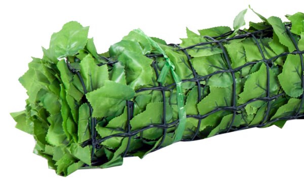 Gard viu artificial pentru intimitate, decorațiune de perete verde deschis 300 x 100 cm