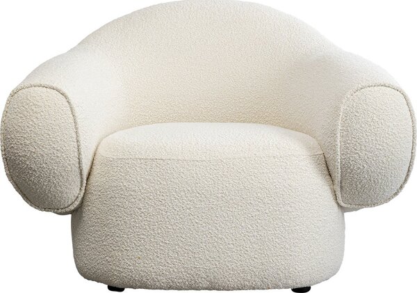 Fotoliu Dreamy Boucle Crem