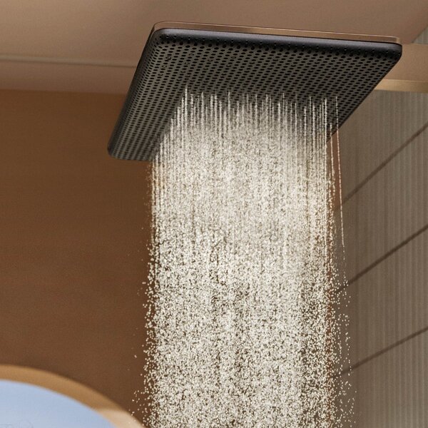 Hansgrohe Raindance Alive Q set de duș perete cu termostat cu duș de ploaie || 24591140