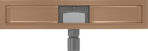 Mexen Flat corp pentru drenaj liniar 50 cm, cupru periat - 1C15050