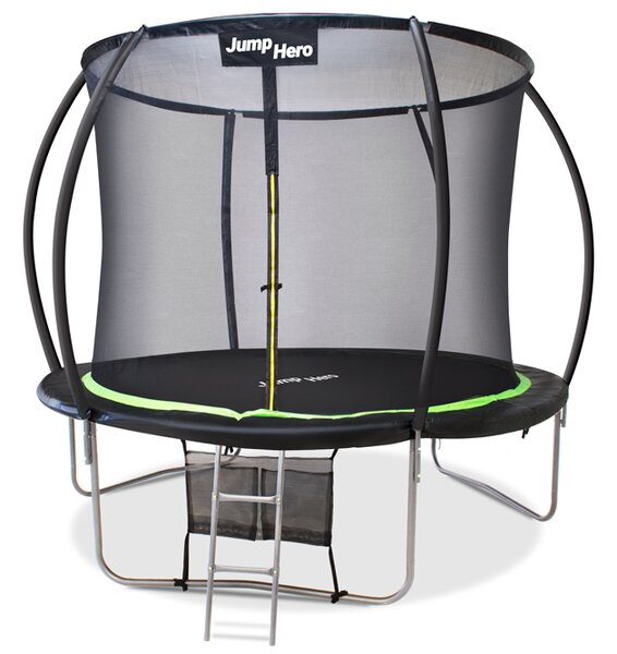 Trambulină de grădină Premium cu plasă interioară 305cm Jump Hero 10FT