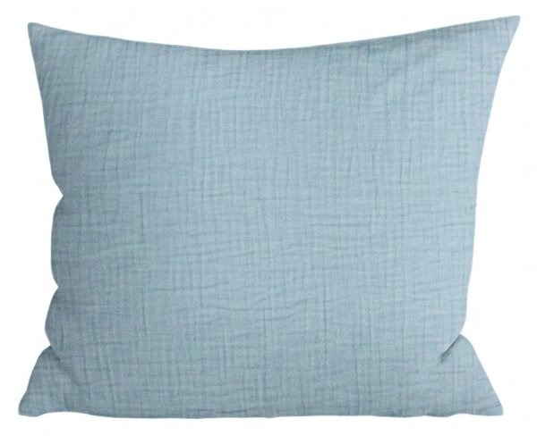 Husa de perna muselin MUSSARI 45x45 cm, albastru deschis