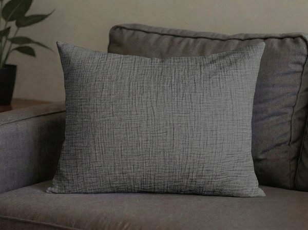 Fata de perna muselina MUSSARI 70x90 cm, gri
