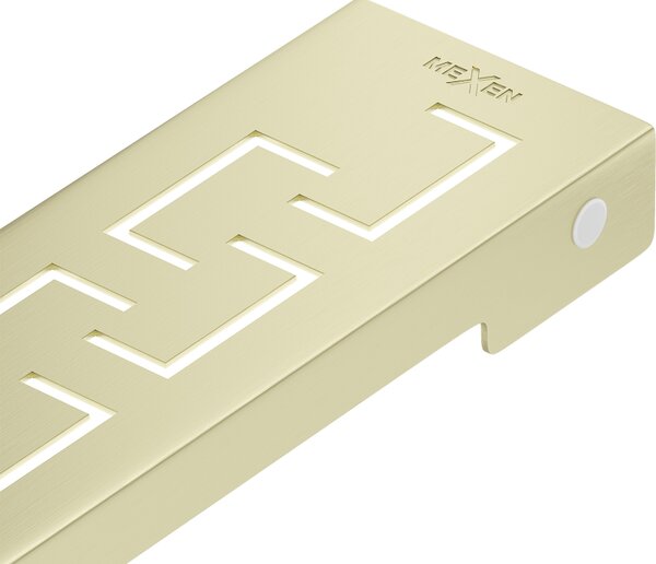 Capac de jgheab Mexen Flat M15 50 cm, auriu mat, 1A24050