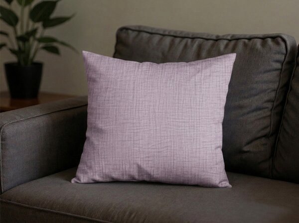 Husa pentru perna din muselina MUSSARI 45x45 cm, lila mov