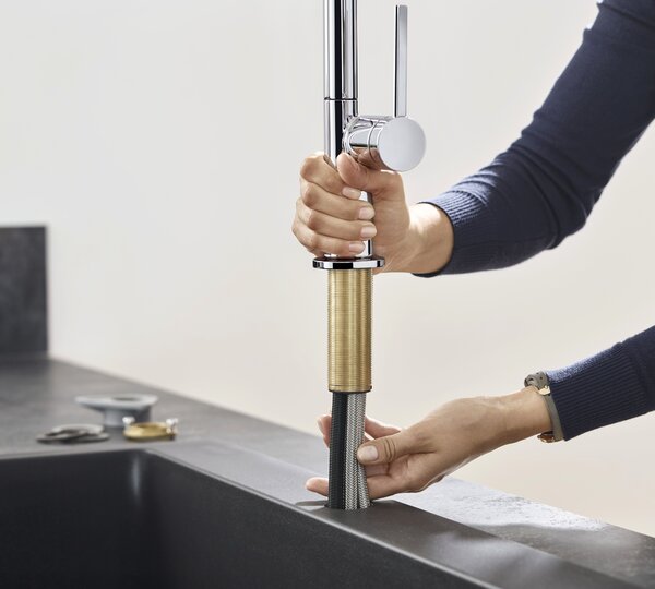 Hansgrohe Talis M54 baterie bucătărie pe picior crom 72800000