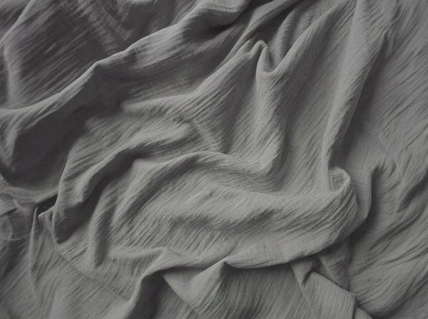 Fata de perna muselina MUSSARI 70x90 cm, gri