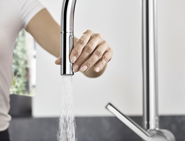Hansgrohe Talis M54 baterie bucătărie pe picior crom 72800000