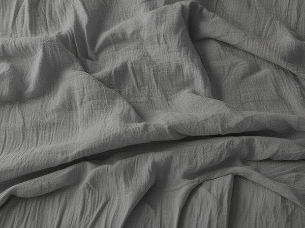 Fata de perna muselina MUSSARI 70x90 cm, gri