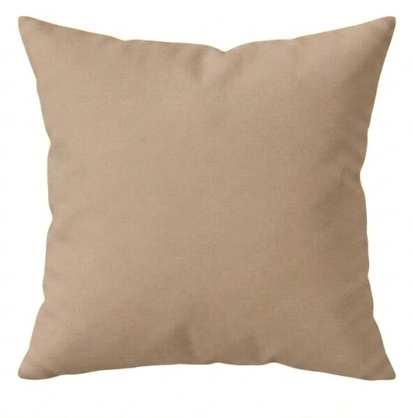 Fata de perna din microfibra MICROVELLE 45x45 cm, bej-maroniu