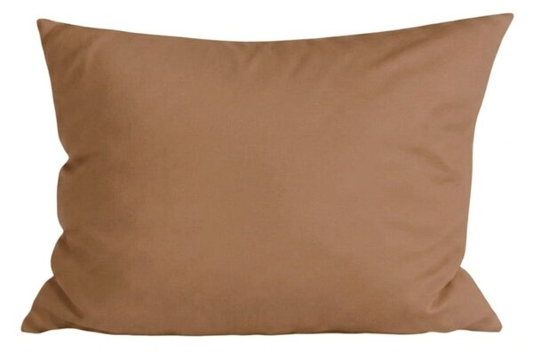 Fata de perna din microfibra MICROVELLE 50x70 cm, bej-maro