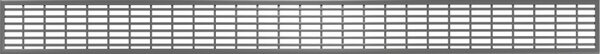 Capac de jgheab Mexen Flat M33 50 cm, grafit periat, 1E33050
