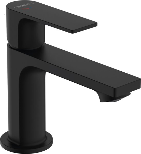 Hansgrohe Rebris E baterie lavoar stativ negru 72554670