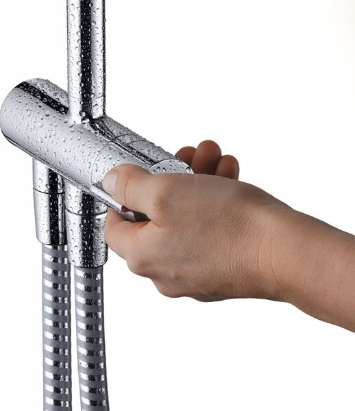 Hansgrohe Vernis Blend set de duș perete cu duș de ploaie crom 26272000