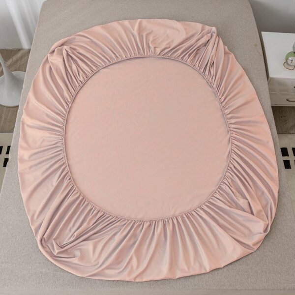 Cearsaf din microfibra MICROVELLE roz deschis 90x200 cm