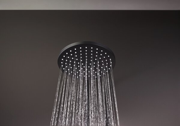 Hansgrohe Vernis Blend set de duș perete cu duș de ploaie negru 26272670