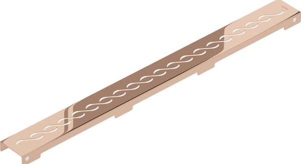 Mexen M18 masca pentru rigola de scurgere liniară 50 cm, aur roz - 1623050